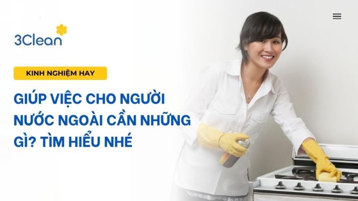 Giúp việc cho người nước ngoài cần những gì? Tìm hiểu nhé