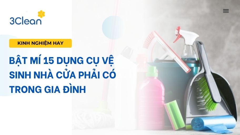 dụng cụ vệ sinh nhà cửa