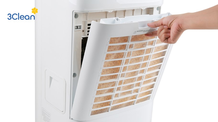 Bước 1: Đánh giá quạt hơi nước trước khi vệ sinh