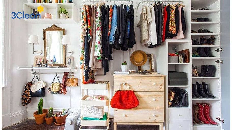 Khám phá 10 cách dọn dẹp nhà cửa gọn gàng và tiết kiệm thời gian Cách dọn nhà bằng việc sắp xếp đồ đạc theo chiều dọc