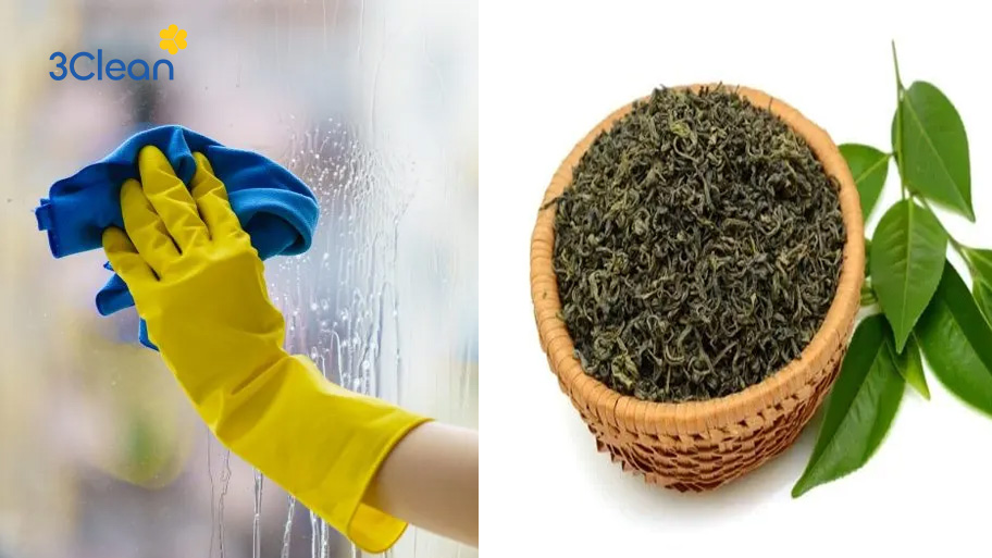Trà giúp làm sạch vết dầu mỡ, bụi bẩn bám trên bề mặt gỗ