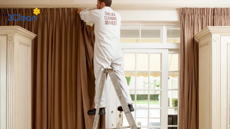 Hướng dẫn 10 cách vệ sinh rèm cửa hiệu quả cho từng chất liệu Cách vệ sinh rèm cửa vải nhung