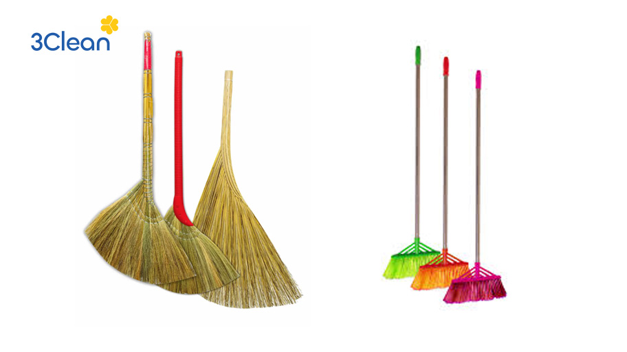 Khám phá 15 dụng cụ vệ sinh nhà cửa cần thiết với mọi gia đình Chổi giúp bạn quét đi những bụi bẩn trong nhà