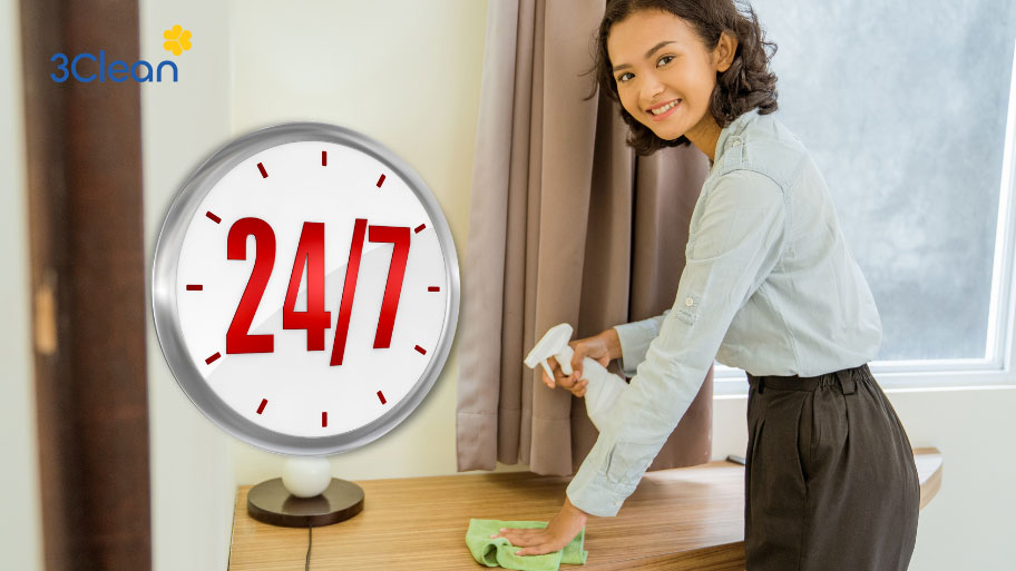Điểm khác nhau giữa giúp việc toàn thời gian và giúp việc theo giờ Giúp việc toàn thời gian là hình thức người giúp việc làm việc trọn ngày cho một gia đình