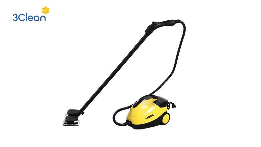 Khám phá 15 dụng cụ vệ sinh nhà cửa cần thiết với mọi gia đình Máy vệ sinh hơi nước sử dụng hơi nóng để làm sạch và diệt khuẩn hiệu quả mà không cần hóa chất.