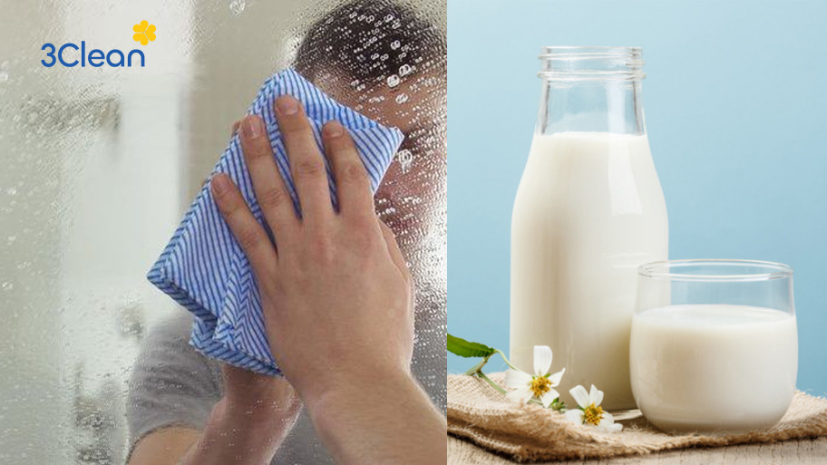 Sữa bò một cách làm sạch cửa gỗ kì lạ nhưng lại có hiệu quả cao