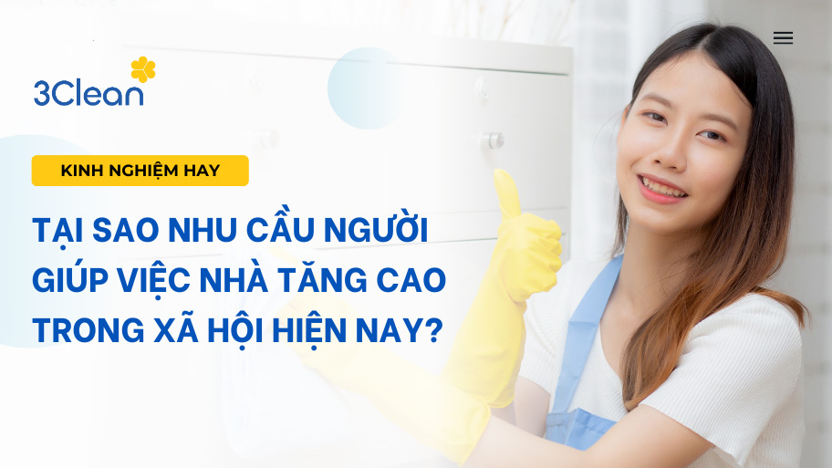 Tại sao nhu cầu người giúp việc nhà tăng cao trong xã hội hiện nay?