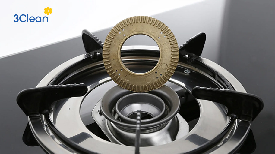 Hướng dẫn cách vệ sinh bếp ga bị lửa đỏ hiệu quả nhanh chóng, an toàn Dầu mỡ và cặn thức ăn là nguyên nhân khí ga bị bẩn