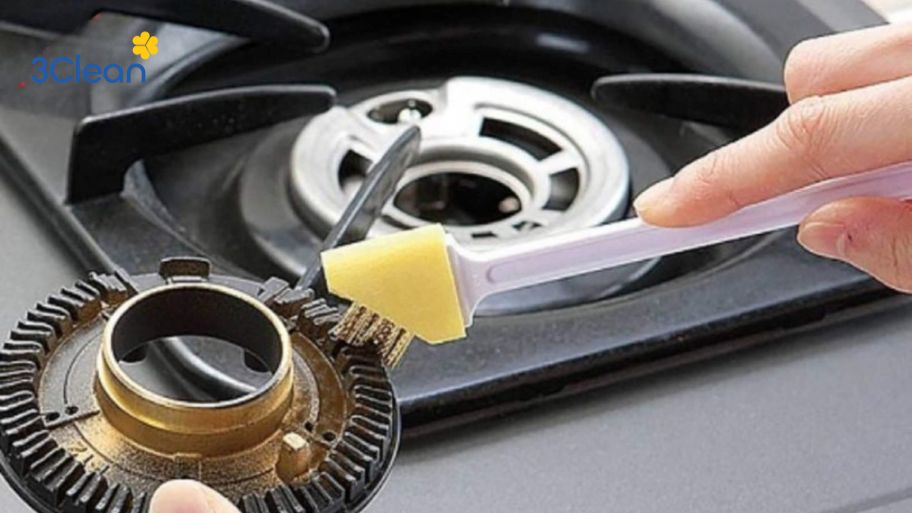Cách làm sạch bếp ga bằng giấm đem lại không gian bếp sạch đẹp Cách vệ sinh nắp đầu đốt và đầu đốt bếp ga bằng giấm