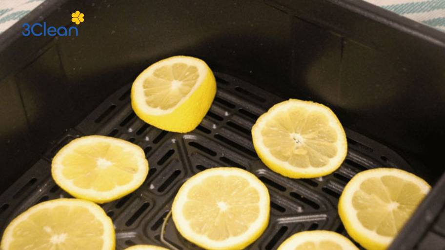 Lưu ngay 7 cách khử mùi nồi chiên không dầu nhanh chóng, hiệu quả Dùng chanh cắt lát để khử mùi nồi chiên không dầu giúp loại bỏ mùi hôi tự nhiên.