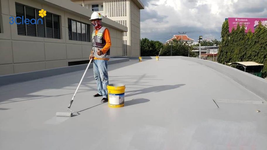 Chống thấm sân thượng bằng Sika