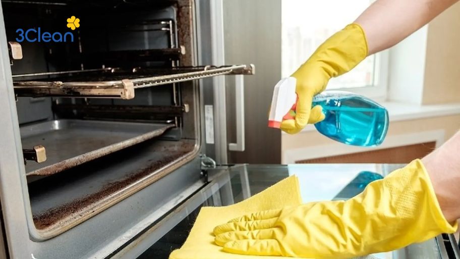Bỏ túi ngay 2 cách vệ sinh cửa kính lò nướng sạch sẽ, sáng bóng Chuẩn bị dụng cụ vệ sinh mặt kính lò nướng