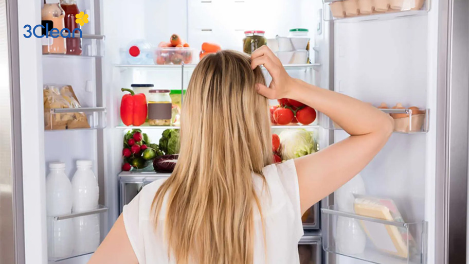 Nên vệ sinh tủ lạnh khi tủ bắt đầu có mùi hôi, mốc