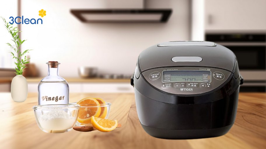 Cách khử mùi nồi cơm điện bằng chanh