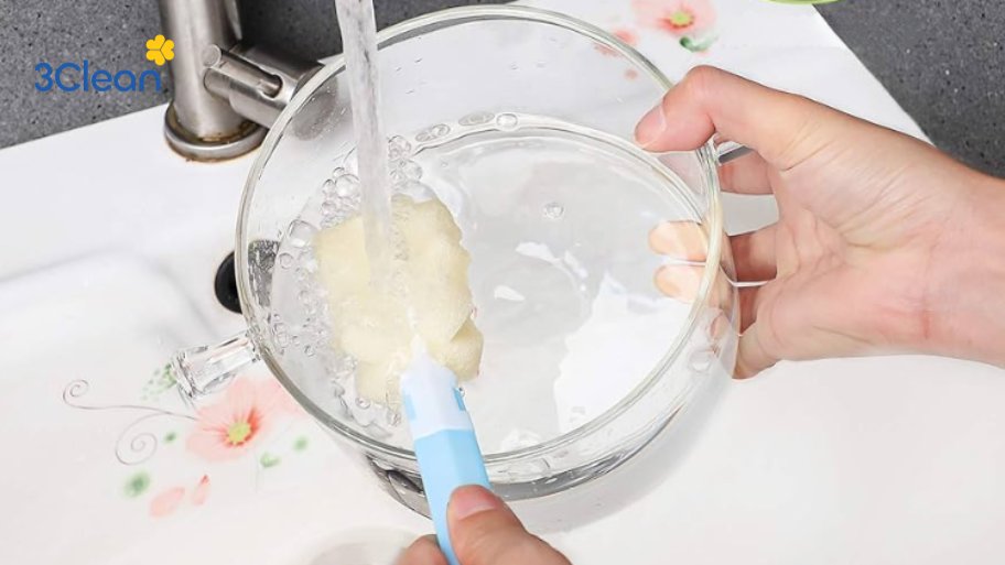 Cách vệ sinh nồi thủy tinh bằng giấm và nước rửa chén