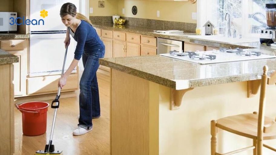 Cách dọn nhà đón Tết chuẩn phong thủy, rước tài lộc cho mọi nhà Lau chùi phòng ăn, nhà bếp vì là nơi giữ lửa