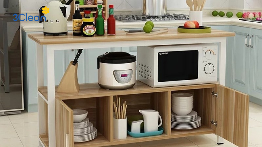 Tiết lộ 9 mẹo vệ sinh nhà bếp sạch bóng, gọn gàng Những thiết bị không sử dụng thường xuyên thường dễ tích tụ vi khuẩn