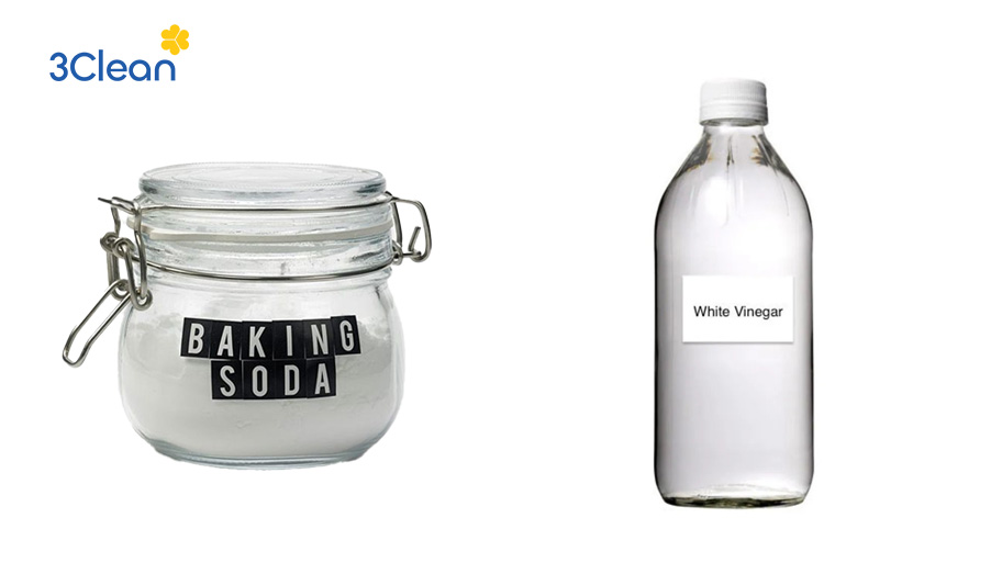 Tìm hiểu ngay 4 cách vệ sinh mặt bếp từ bị cháy đúng cách, sáng bóng Baking soda và giấm ăn giúp làm mềm các vết cháy khét