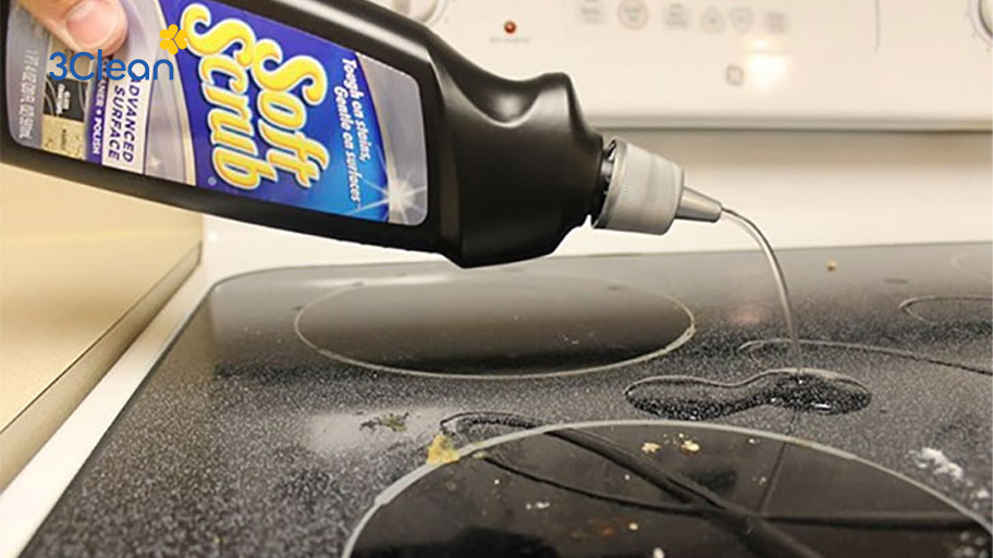 Mách bạn 8 cách vệ sinh bếp từ sạch sẽ, sáng bóng Chất tẩy rửa chuyên dụng được thiết kế riêng cho bếp từ giúp vệ sinh mà không gây hư hại bếp