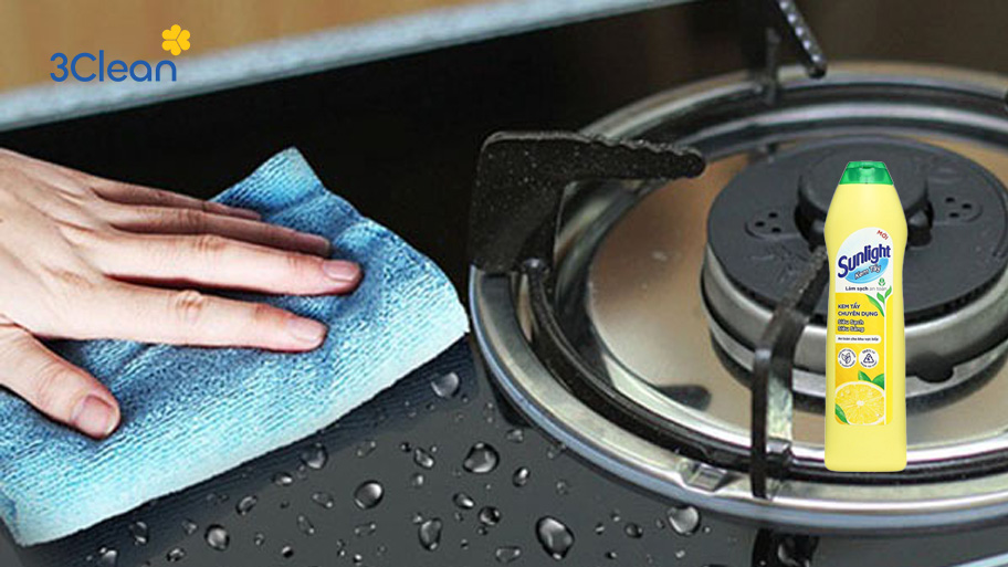 Lưu ngay 7 cách làm sạch dầu mỡ bám lâu ngày nhanh chóng, sạch sẽ Kem tẩy rửa đa năng giúp chùi sạch vết dầu mỡ ở các dụng cụ và tường bếp