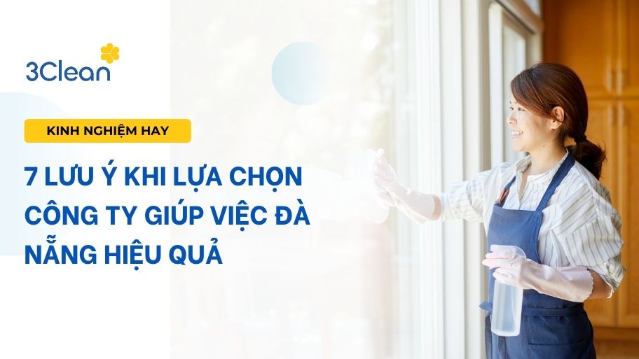 7 Lưu ý khi lựa chọn công ty giúp việc Đà Nẵng hiệu quả