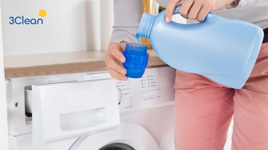 Bước 5: Lựa chọn nước giặt và chế độ giặt phù hợp cho chăn lông