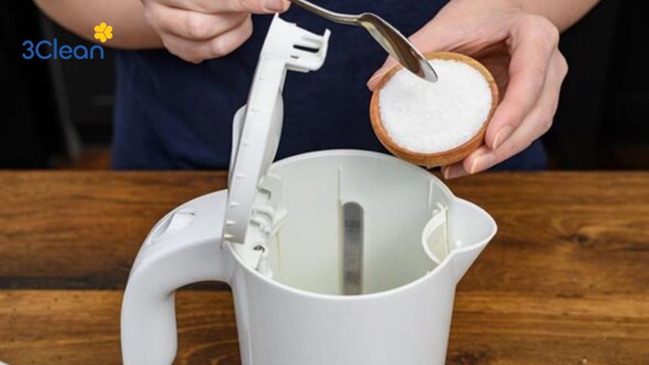 Cách vệ sinh ấm siêu tốc bằng baking soda