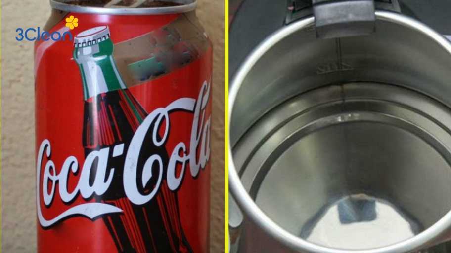 Hướng dẫn cách làm sạch ấm siêu tốc bằng Coca cola