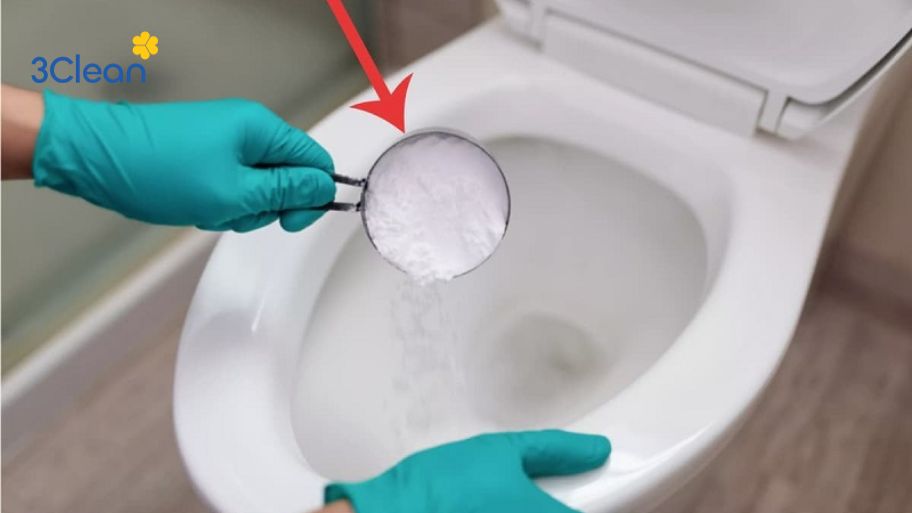 Thông tắc bồn cầu hiệu quả bằng bột hóa chất chuyên dụng