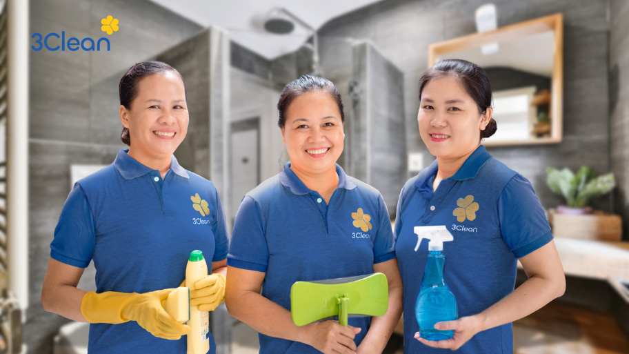 Công ty giúp việc 3Clean luôn sẵn sàng hỗ trợ, đảm bảo bồn rửa mặt hoạt động hiệu quả, sạch sẽ và bền lâu