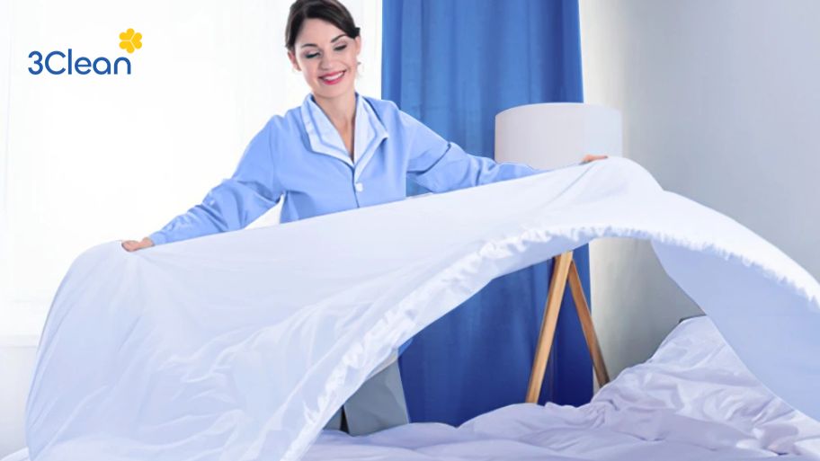 Cách vệ sinh drap Cotton hoặc Cotton pha Polyester