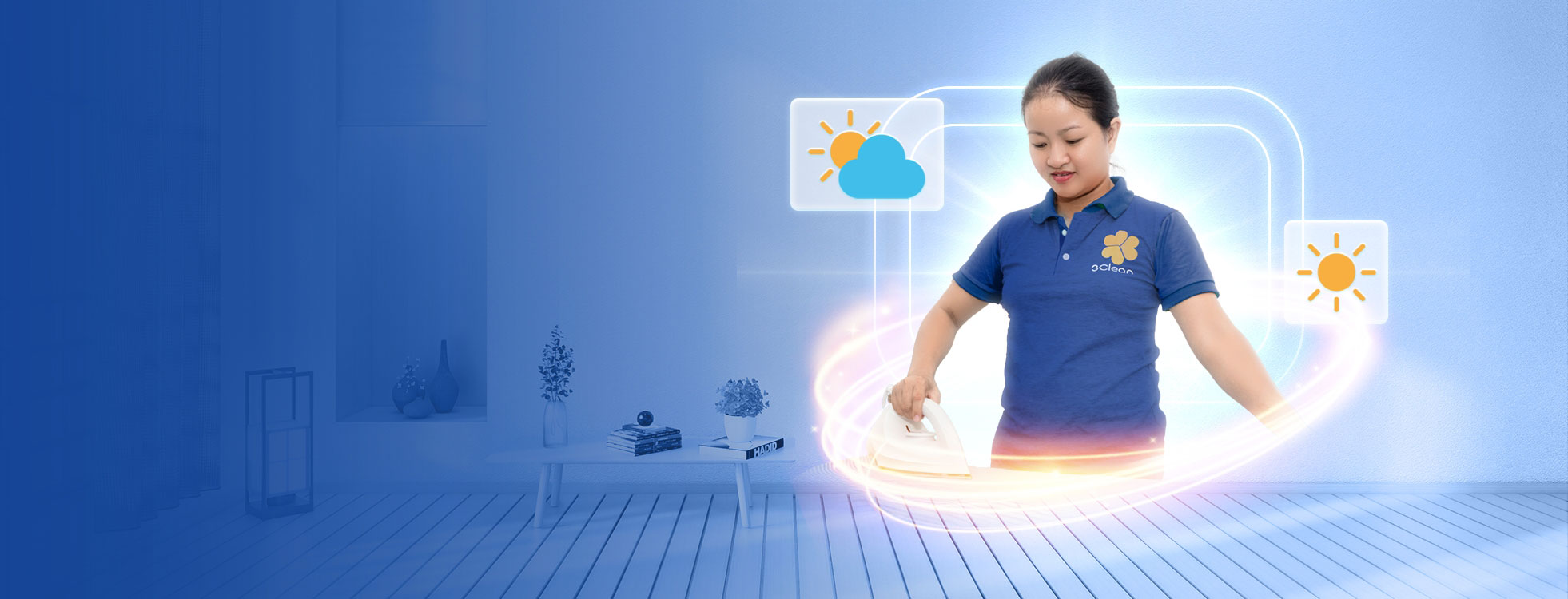 giúp việc sáng chiều 3clean