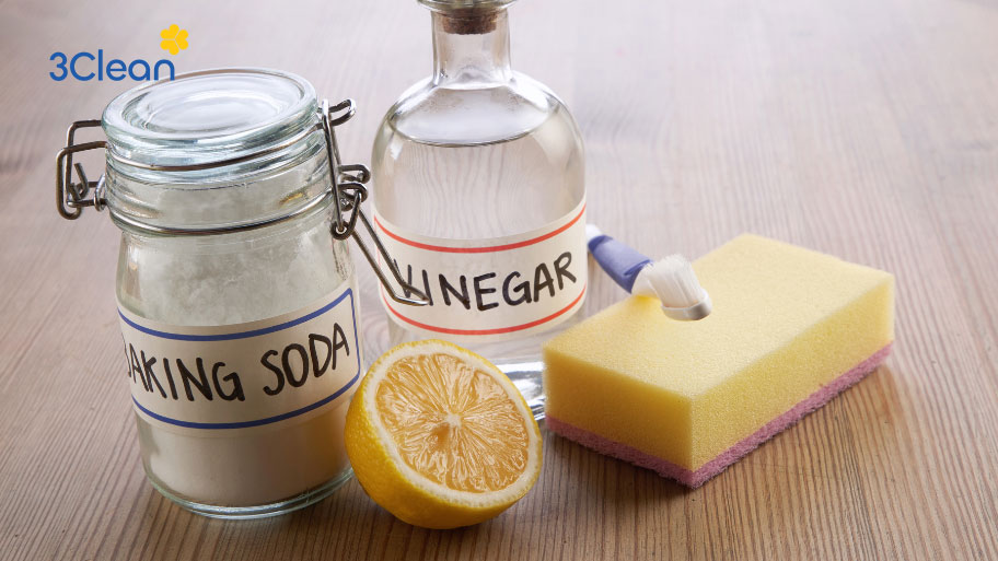 Mách bạn 5 cách làm sạch tường nhà tắm sạch sẽ, sáng bóng Cách làm sạch tường nhà tắm với baking soda và giấm trắng