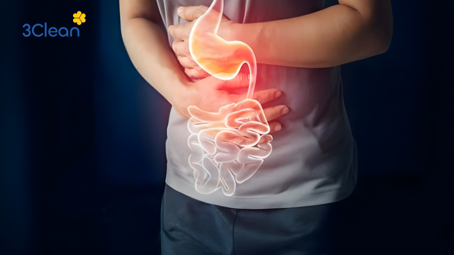 Không vệ sinh vòi sen thường xuyên gây ra đau bụng, tiêu chảy và rối loạn tiêu hóa