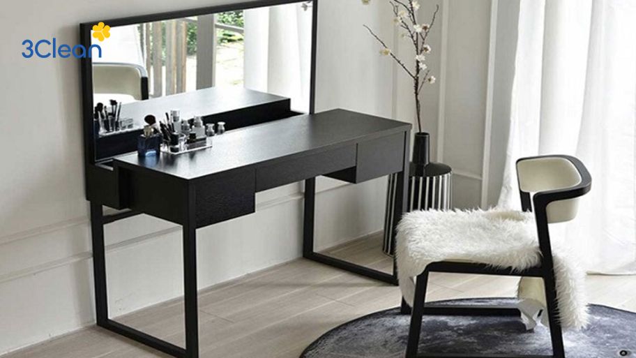Nên vệ sinh định kỳ bàn trang điểm bao lâu một lần? 