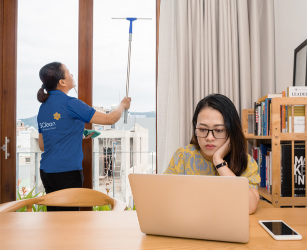 quy trình dùng dịch vụ 3clean