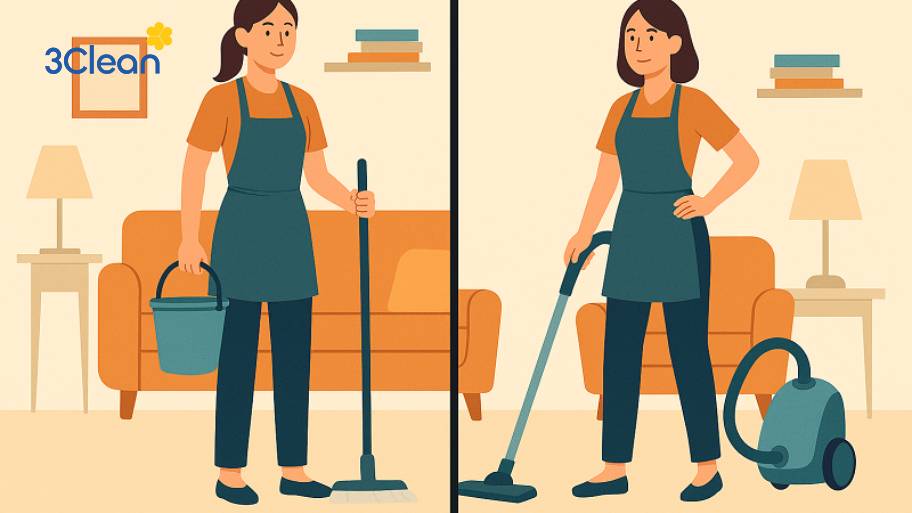 So sánh dịch vụ thuê giúp việc cá nhân và công ty