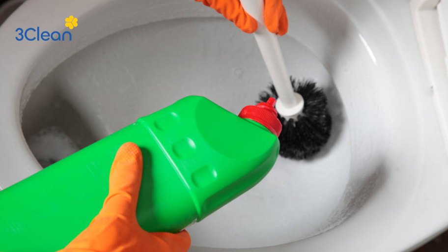 Tạo không gian thông thoáng khi tiến hành cách vệ sinh bồn cầu bằng Vim