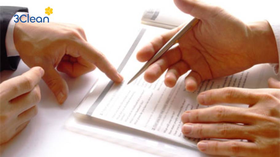 Trao đổi rõ công việc và thỏa thuận các điều khoản dịch vụ