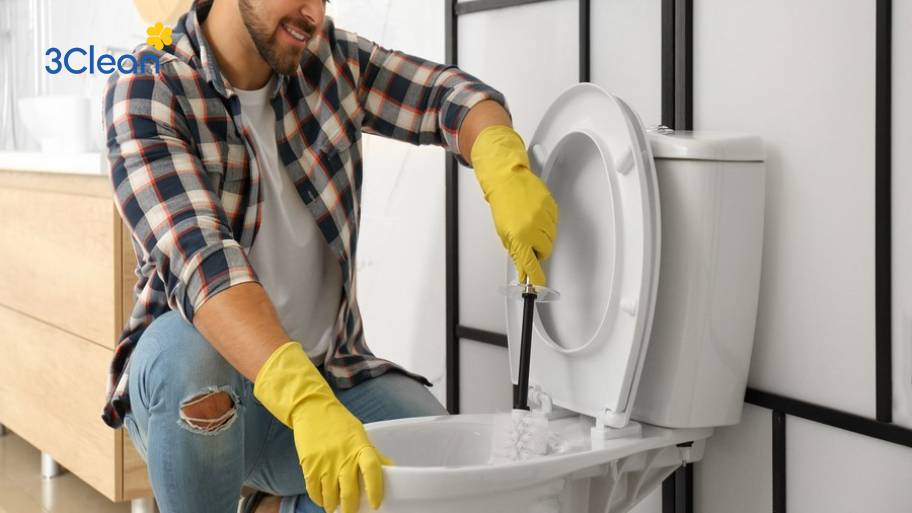 Làm ướt đá bọt trước khi chà để tránh trầy xước bề mặt