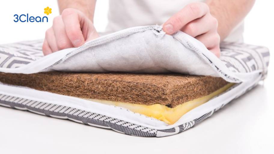 Giữ nệm xơ dừa sạch sẽ giúp giấc ngủ luôn thoải mái