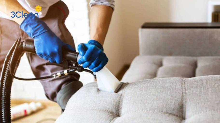 Các bước giặt sofa bằng máy