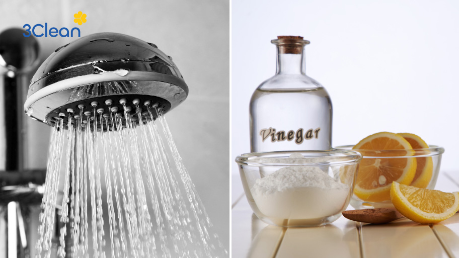 Cách vệ sinh cho vòi hoa sen bằng giấm trắng