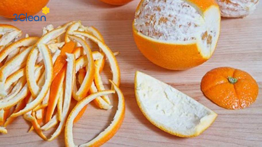 Dùng vỏ cam, chanh,... để khử mùi khói thuốc