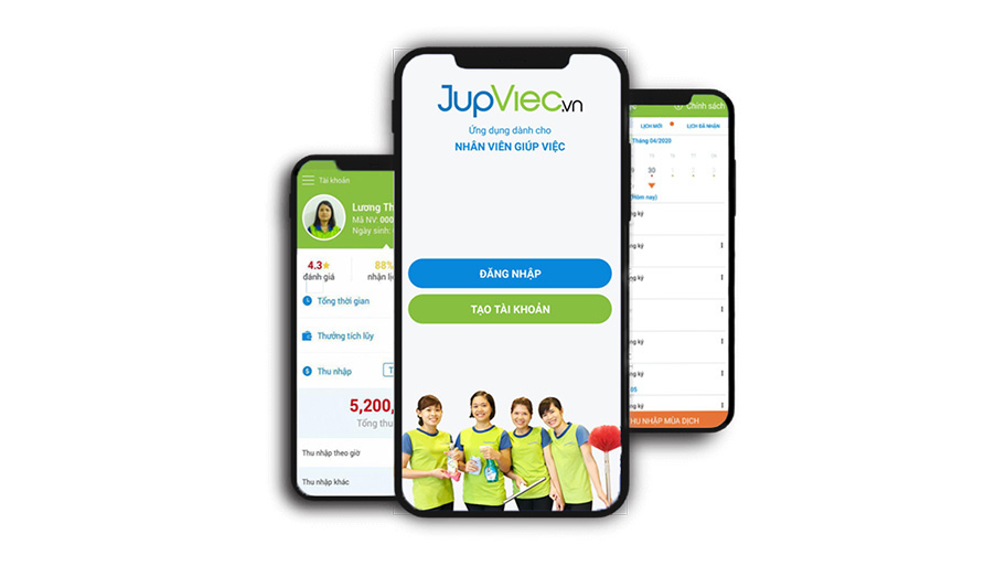 JupViec.vn - App giúp việc Đà Nẵng mang đến sự tiện lợi