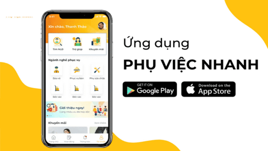 Phụ việc nhanh- App dọn nhà theo giờ Đà Nẵng mang đến sự nhanh chóng, hiệu quả