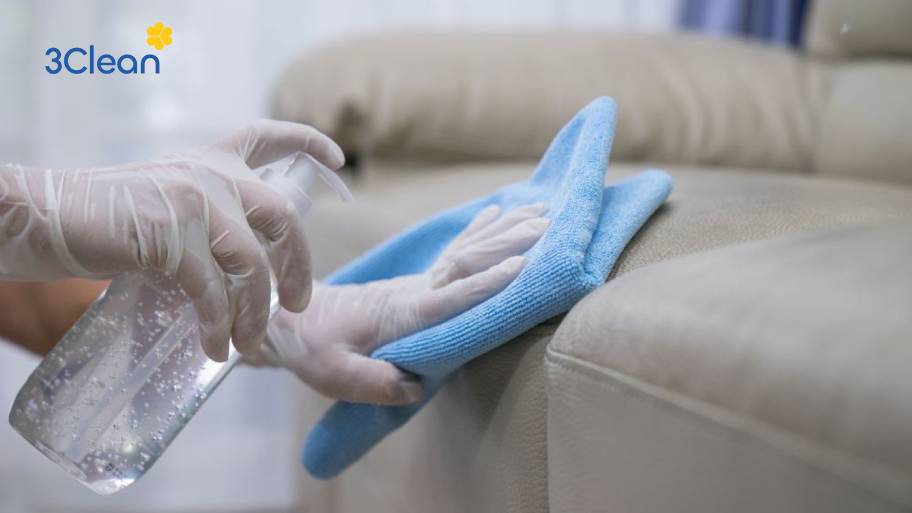 Dùng giấm là cách tẩy vết mực trên ghế sofa da sạch bóng