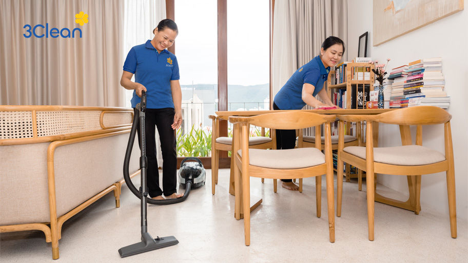Dịch vụ dọn dẹp nhà của 3Clean phù hợp với mọi nhu cầu