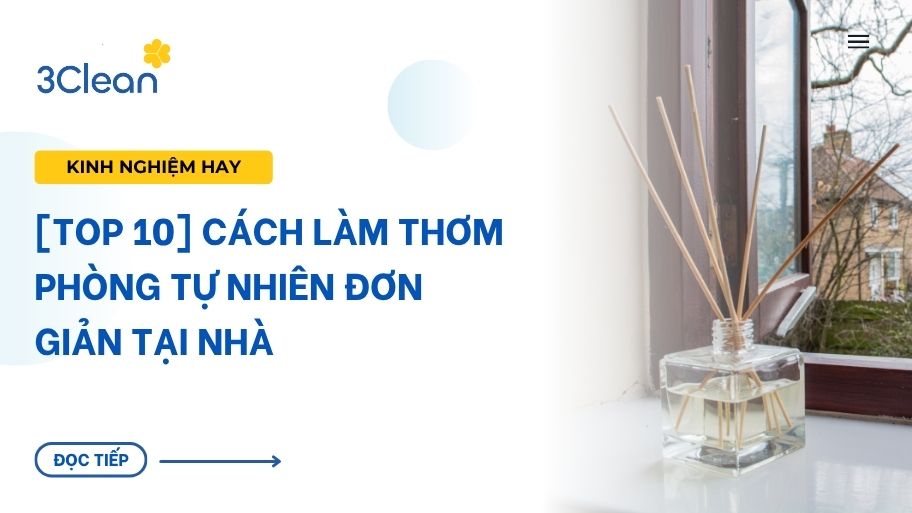 cách làm thơm phòng tự nhiên
