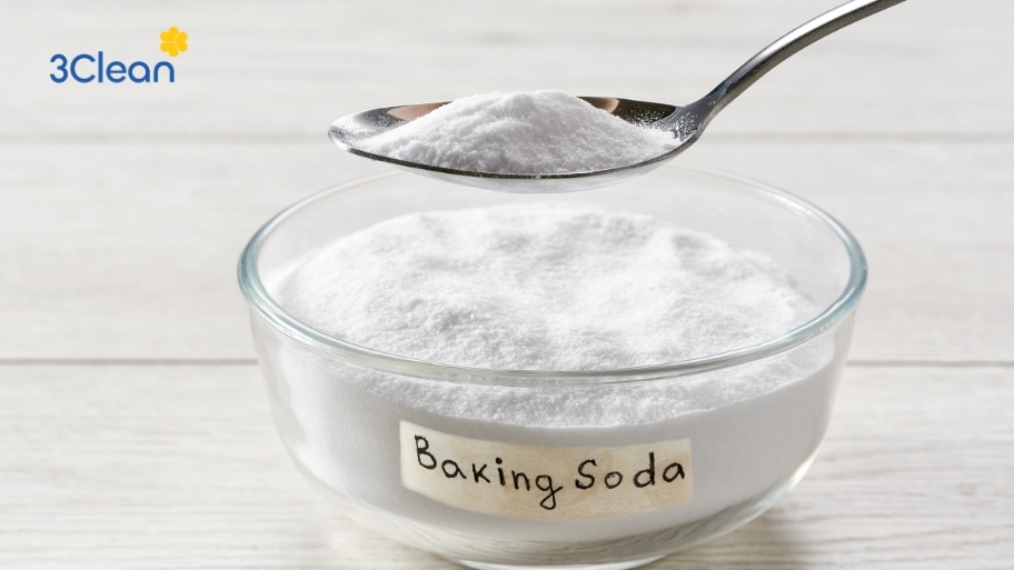Baking soda có thể sử dụng để hạn chế một phần mùi ẩm mốc 